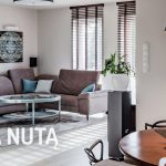 Baner z turkusową nutą - projekty wnetrz